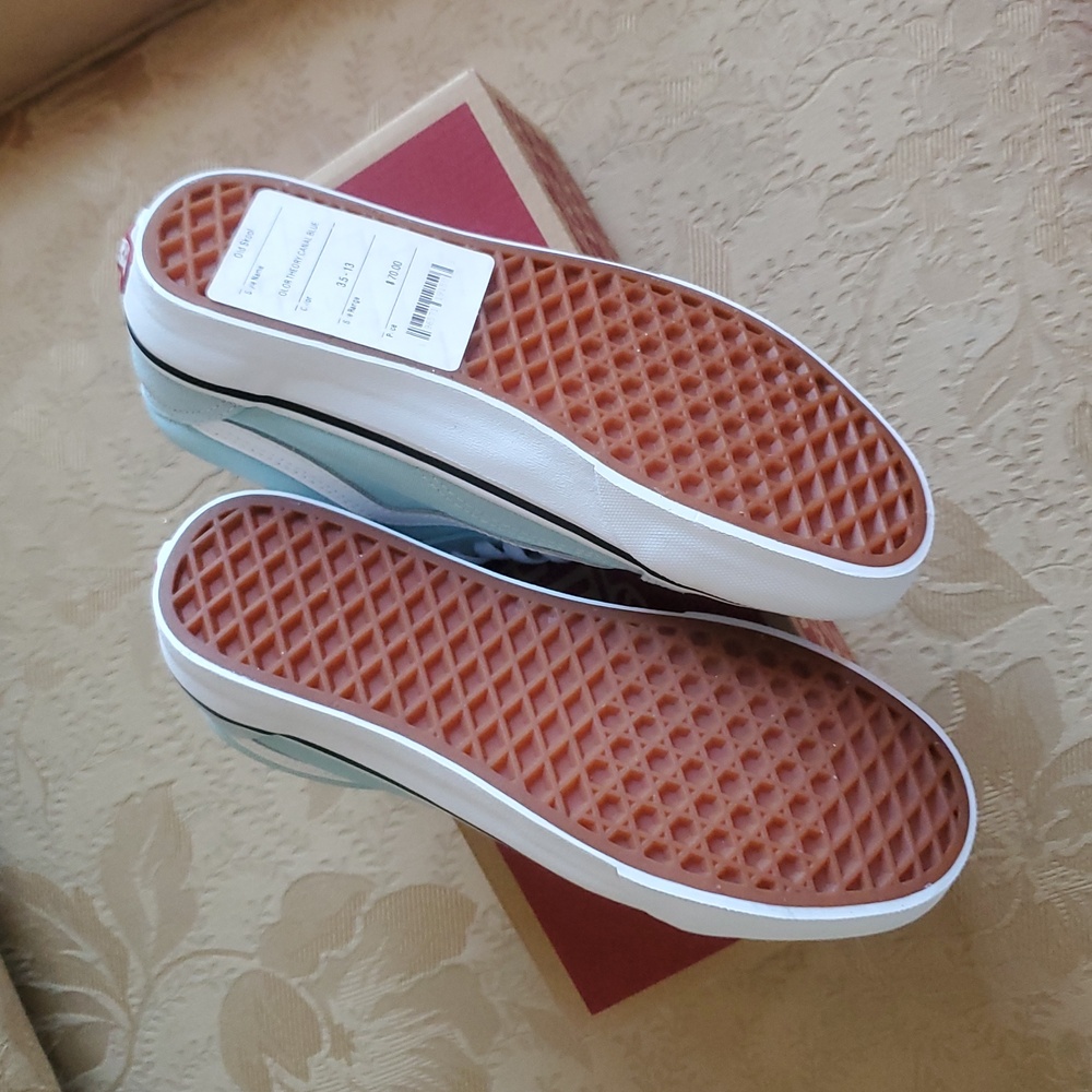 Vans Old School VR3 Shoe/Theory Canal Blue - Picture 8 of 15